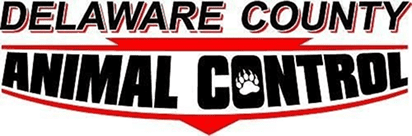 Animal Control emblem with paw print